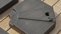 A weighted parasol base