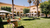 Large outdoor parasol