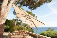 Tilting parasol