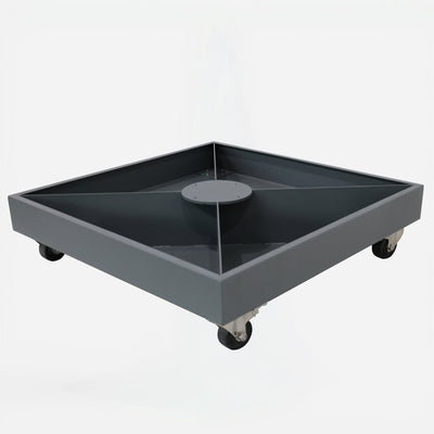 Grécale wheeled base for cantilever parasol