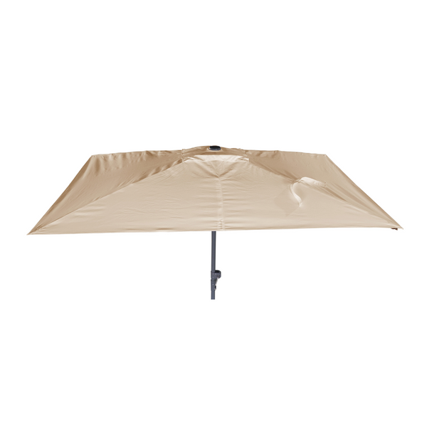 Polyester canopy for windproof center pole parasol Pampero 3x2m