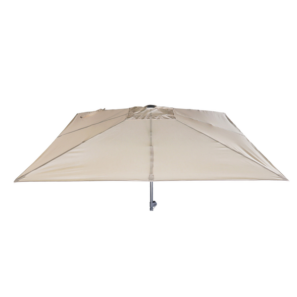 Acrylic canopy for windproof center pole parasol Harmattan 3x3m