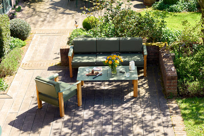 <p>Garden furniture adds comfort</p>
