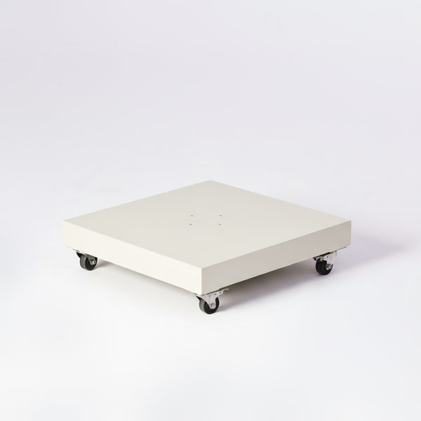 Grécale wheeled base for cantilever parasol