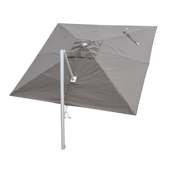 Olefin canopy for windproof cantilever parasol Foehn 3x3m