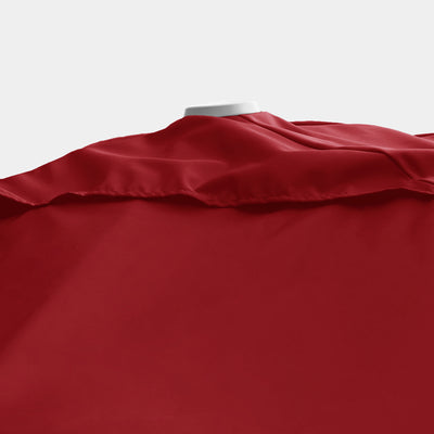 Windproof cantilever parasol Mistral 3x3m - Silver grey frame finish