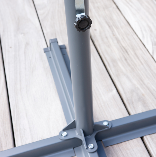 Cross base Fogony for centre pole parasol