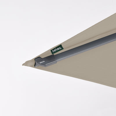 Canopy for windproof center pole parasol Aura 3x3m