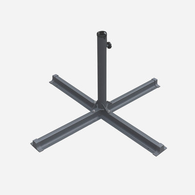 Cross base Fogony for centre pole parasol