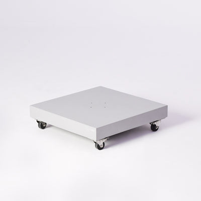 Grécale wheeled base for cantilever parasol
