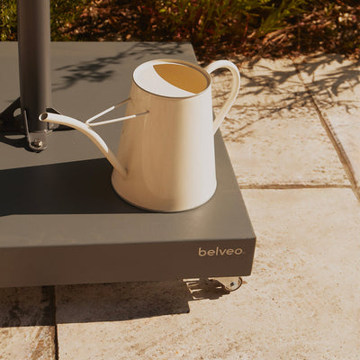 Grécale wheeled base for centre-pole parasol