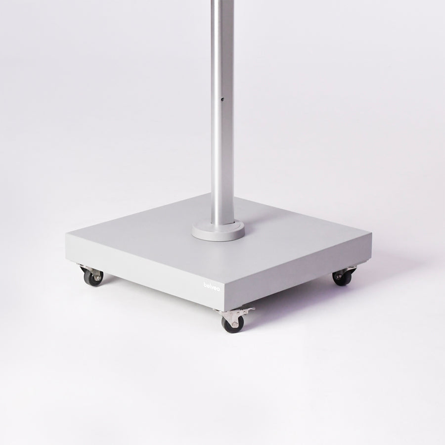 Grécale wheeled base for cantilever parasol