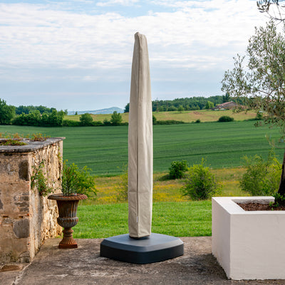 Protective cover for cantilever parasol