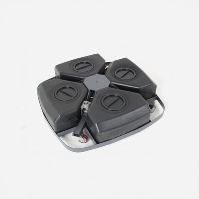 Parasol base on wheels Kona for cantilever parasol