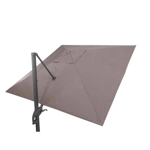 Polyester canopy for windproof cantilever parasol Foehn 3x3m