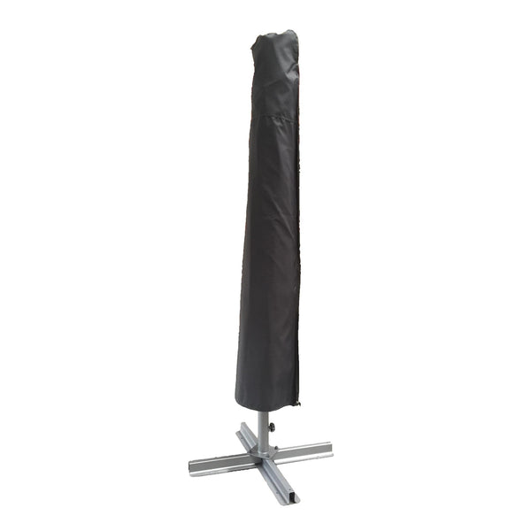 Protective cover for center pole parasol